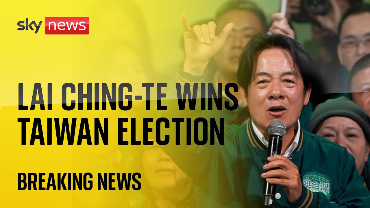Lai Ching-te from Democratic Progressive Party (DPP) wins Taiwan ...