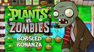 Plants Vs Zombies - Mini Game: Bobsled Bonanza