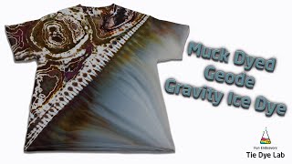 Tie Dye Designs : Muck Dyed Geode and Gravity Ice Dyed T-shirt