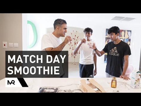 Match Day Smoothie | What To Drink Before & After A Match? | Healthy Smoothie