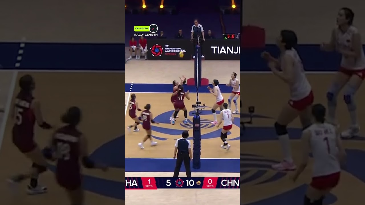 ปกคลิป 27 SECONDS THAT MAKE AN IMPACT ❤️ A 27-second rally between Thailand and China in a thrilling f โดย David Fox