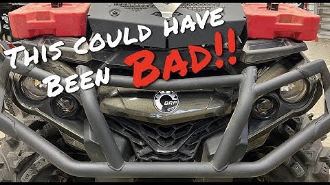If You Own a Can-Am Outlander...CHECK THIS NOW!!