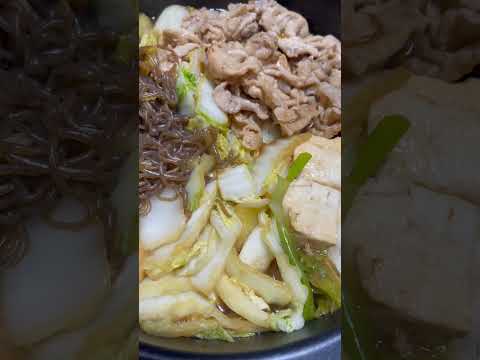 すき焼きを炊いてみた🔥I tried cooking sukiyaki🔥#asmr  #すき焼き  #sukiyaki