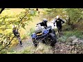 INSANE Climb - EXTREME Trail - ATVs Almost Rollover