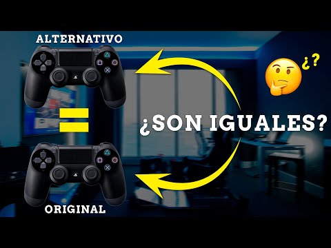 diferencias mando PS4 original VS genérico 