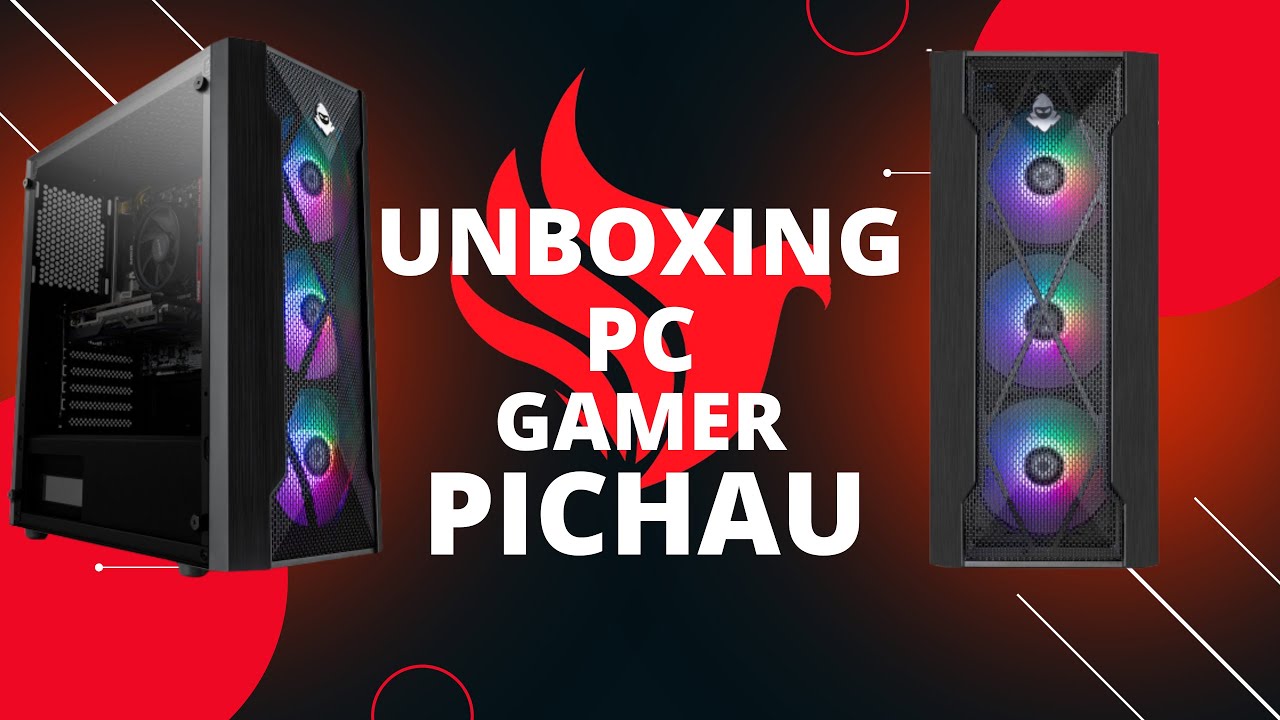 UNBOXING PC GAMER PICHAU!! 