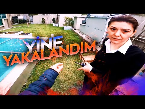 GÖKDELENE TIRMANIRKEN GÜVENLİĞE YAKALANDIK!