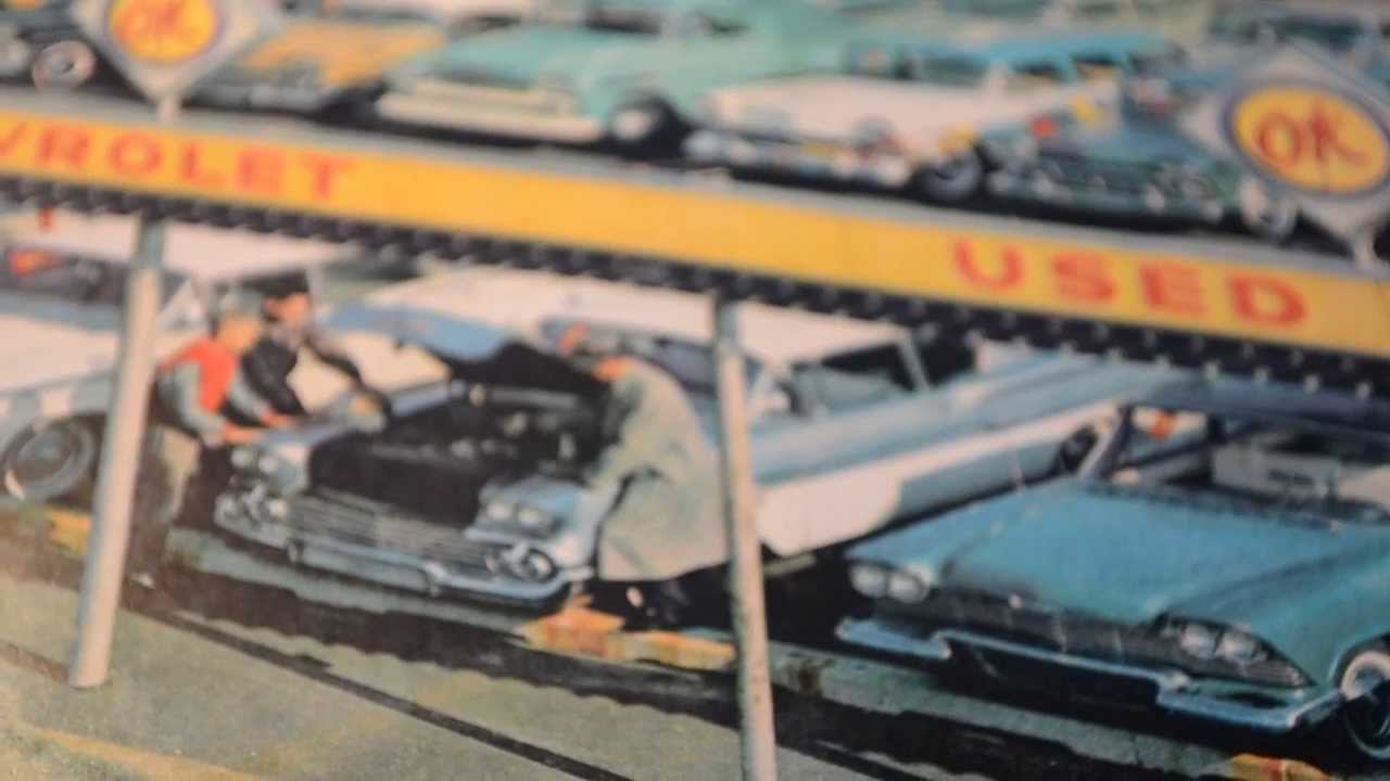 1950'S AMERICAN USED CARS OK CHEVY DEALER AD YouTube