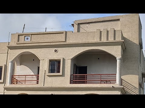 शानदार बालकनी के साथ घर का डिजाइन | House with beautiful balcony | arc balcony design | ghar design