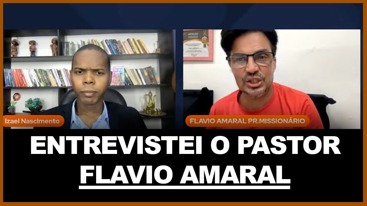 ENTREVISTA COM O PASTOR FLÁVIO AMARAL