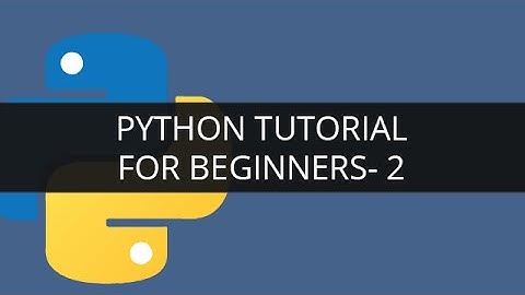 Python Programming - 3 | Python tutorial for beginners - 3 | Python for Big Data Analytics | Edureka