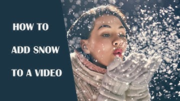 ❄ Add Snow to Video: 3 Easy Ways. Step-by-step Guide