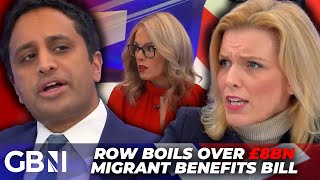 Rachel Reeves' '£8bn' migrant benefits bill sparks FIERY row as Reform's Zia Yusuf SLAMS Labour tax
