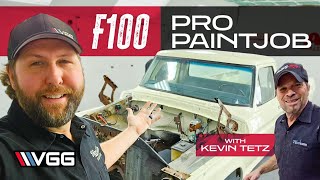 ABANDONED To RESTORED! Rebuilding a Ford F100| Part 4  Professional Looking Paint ON A BUDGET!