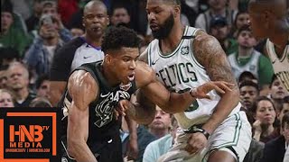 Boston Celtics vs Milwaukee Bucks Full Game Highlights \/ Game 2 \/ 2018 NBA Playoffs