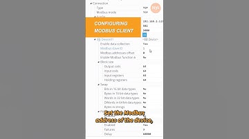 🚀 Configuring Modbus Client