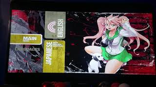 Highschool Of The Dead Complete Collection 2011 Dvd Menu Walkthrough Disc 1