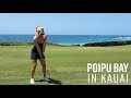 Poipu Bay Back Nine Course Vlog // Gorgeous Kauai, Hawaii