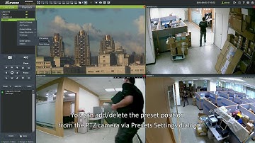 Surveon NVR3000 64-ch Linux RAID NVR – How to use PTZ panel to control PTZ camera
