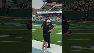 Several thousands Saints fans attend Tulane open practice