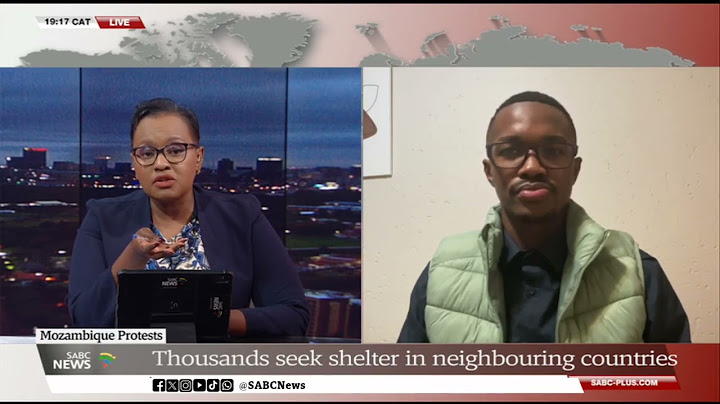 Discussion | Mozambique post-election violence