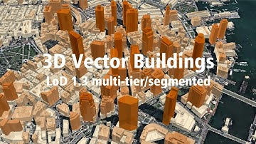 LandInfo 3D Buildings Trees Clutter