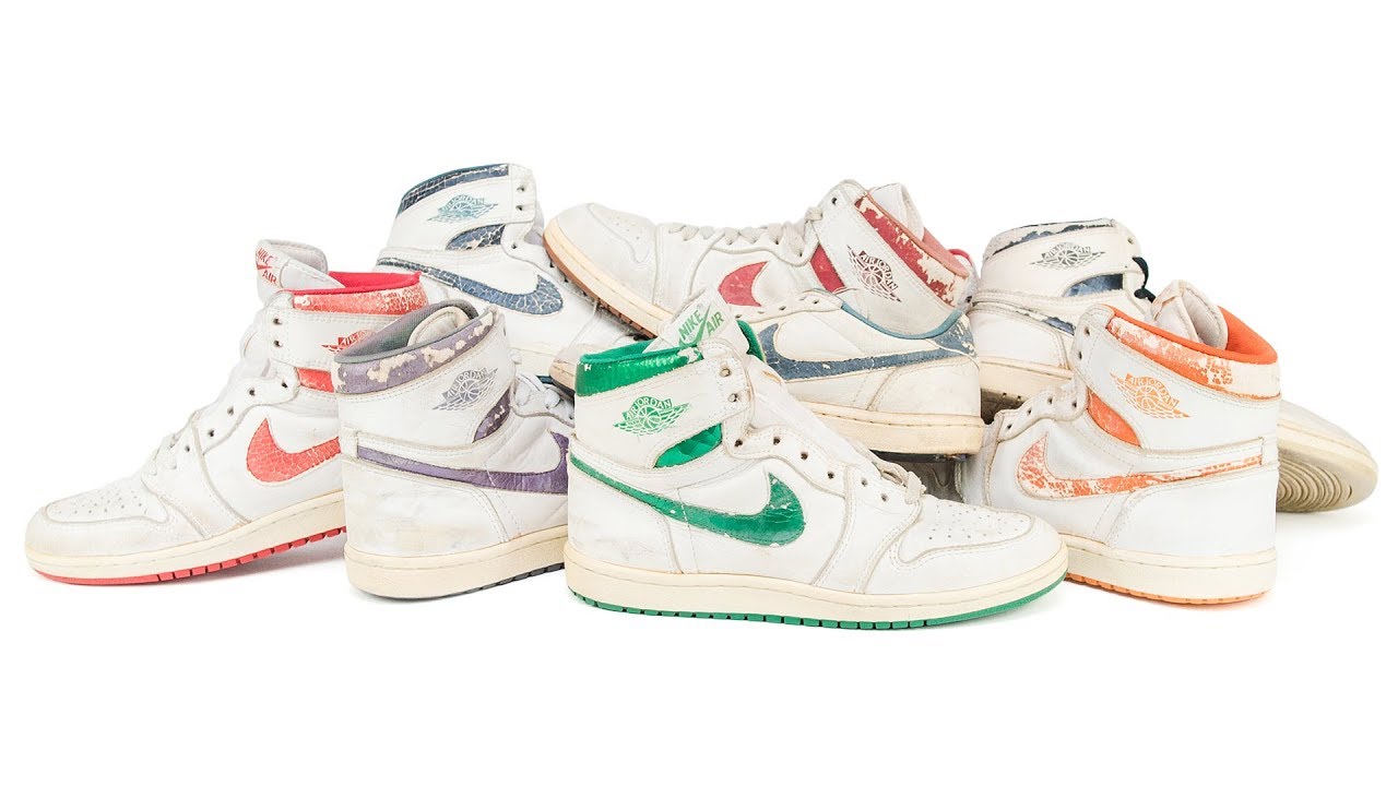 1985 OG Jordan 1 Metallic Series Set 