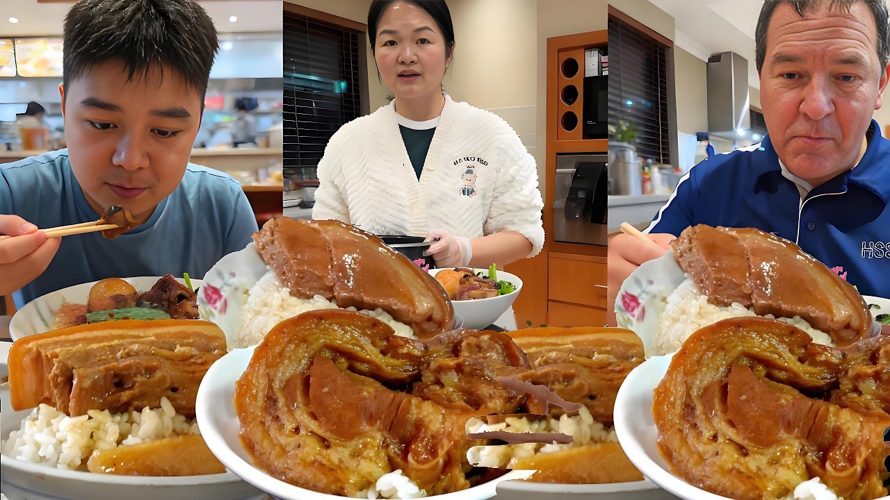 中國媳婦做一鍋牛肋骨滷肉飯，表皮酥脆裡面多汁，兒子滿滿的感激太香了！【璐璐远嫁澳洲】