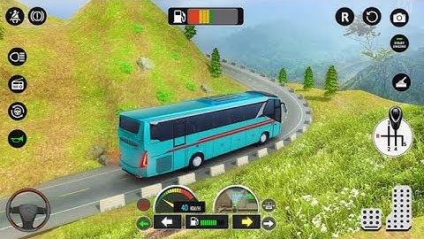Modern Bus Drive Parking 3D Bus Simulator Gameplay Part 10 - Harini Game Android Gameplay