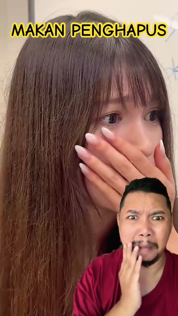 KOK PENGHAPUSNYA DIMAKAN SIH!!!??? #funny #comedy #reaction #shorts