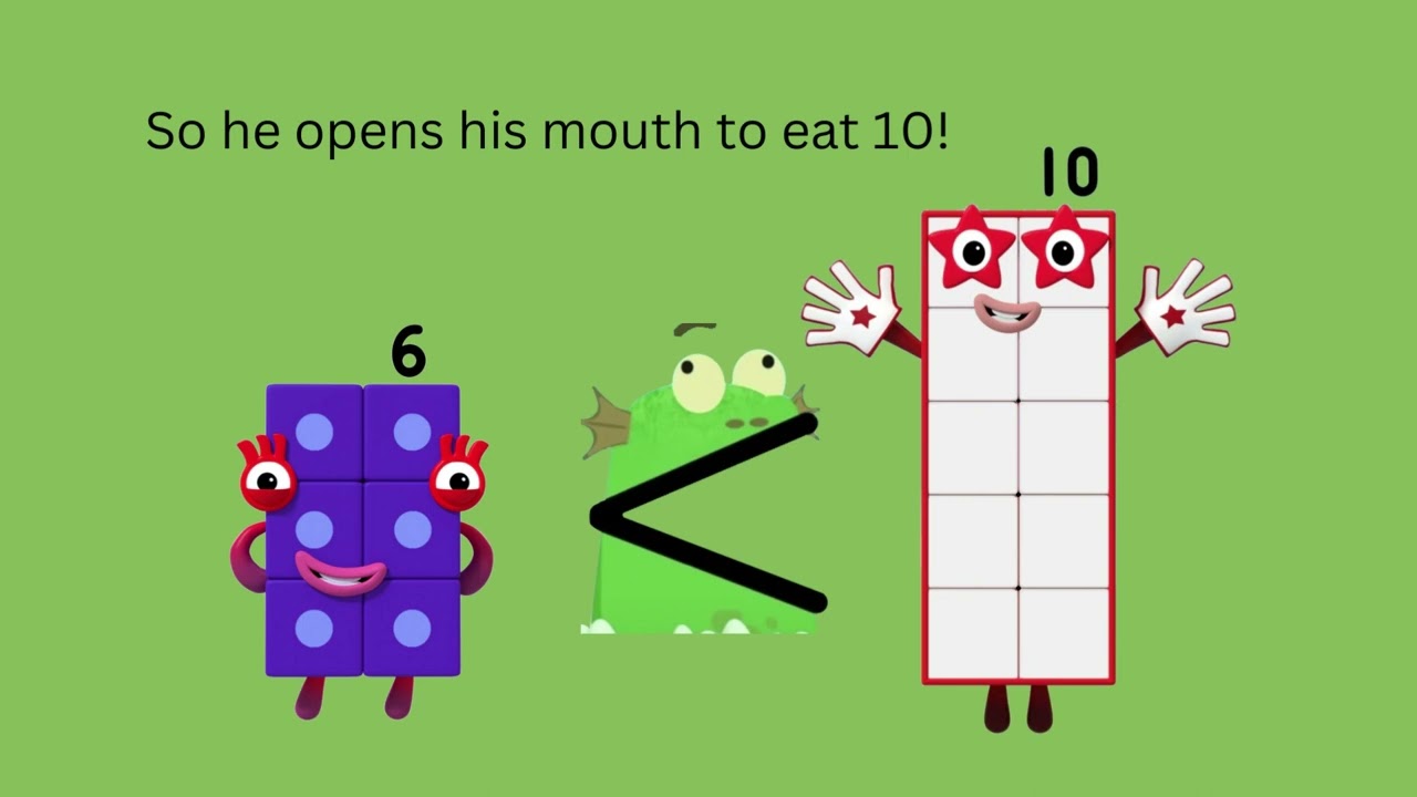 Let s Learn About Greater Than And Less Than With Numberblocks Part 1 Let s Learn About Greater Than And Less Than With Numberblocks Part 1