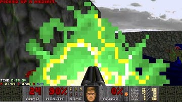 Final Doom - Plutonia Experiment - Map 02 UV Fast (TAS) in 1:58