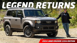 Return of a Legend: 2024 Toyota Land Cruiser 1958 Review and OffRoad Test