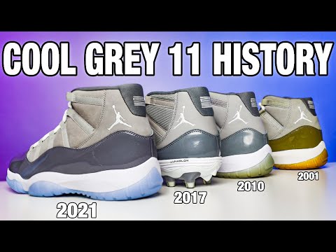 Air Jordan 11 Cool Grey Review History