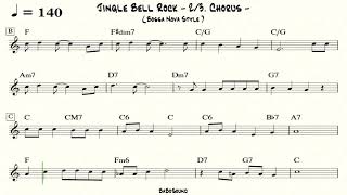 Jingle Bell Rock / Jazz Backing Track (Bossa Nova Style)
