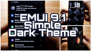 Simple Dark Theme EMUI 9.1 | Huawei Nova 3i screenshot 3