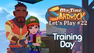 Training Day with Justice | Let's Play My Time at Sandrock 22