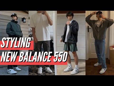 New Balance 550s | Men's Spring Outfit Ideas | Fashion Style Guide ...