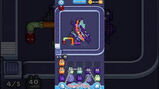 Pixel Flow level 1104 Solution Walkthrough