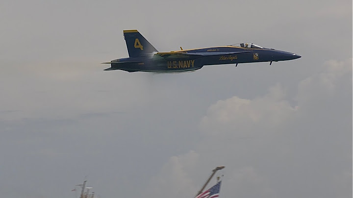 Blue Angels Sneak Pass Pensacola Beach Airshow 2024