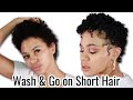 Wash &amp; Go Routine on Short Natural Hair
