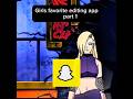 Girls VS Boys Editing Apps 💀 (100% Relatable) #shorts #narutoshippuden