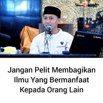 JANGAN PELIT BERBAGI ILMU