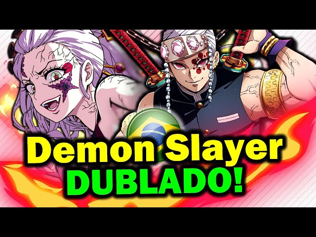2 Temporada Demon Slayer Dublado na Crunchyroll Brasil 
