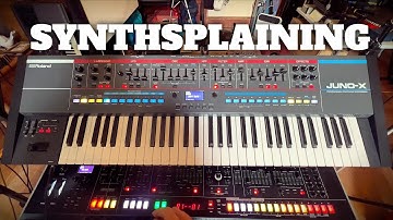 JUNO-X: Creating and Explaining Synth Sounds 🎹🎛✨