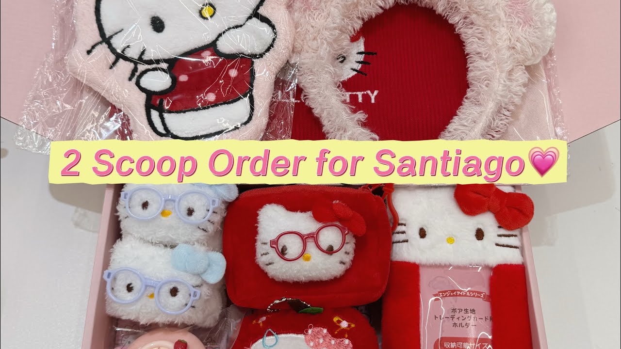 2 Scoop Order for Santiago💗#luckyscoop #sanrio #kawaii 