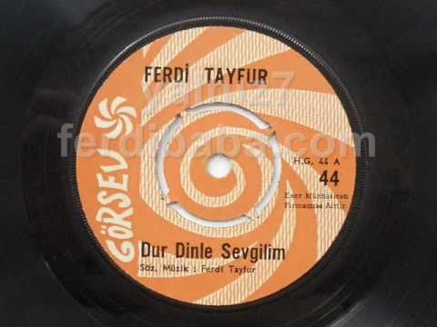 Ferdi Tayfur - Dur Dinle Sevgilim - Görsev Plak 44 A (orijinal Plak)