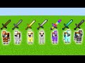 Which horse armor is the strongest in Minecraft Experiment?