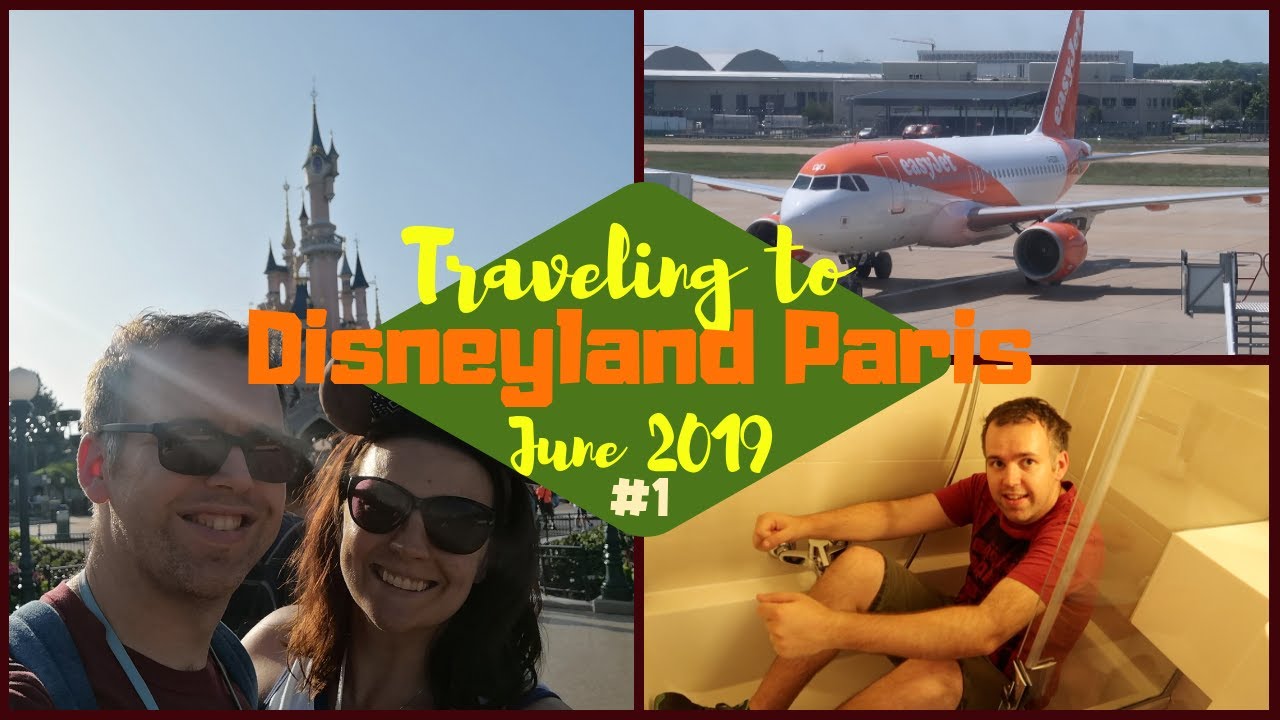 Disneyland Paris June 2019 | Flight to Disneyland & Room Tour at B&B Hotel | KrispySmore Travel Day