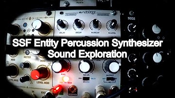 SSF Entity Percussion Synthesizer Sound Exploration